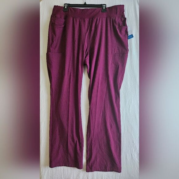 Cherokee Scrubs iFlex Women's 2XL Contemporary Straight Leg Pull On Pant CK002T - Picture 1 of 10